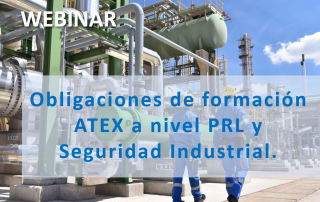 Portada webinar formación ATEX