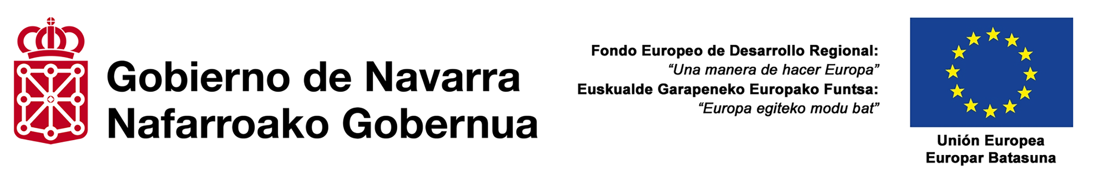 Gobierno de navarra, fondo de desarrollo regional europeo